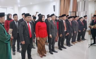 24 anggota Panwascam se-Kota Cilegon tahun 2024